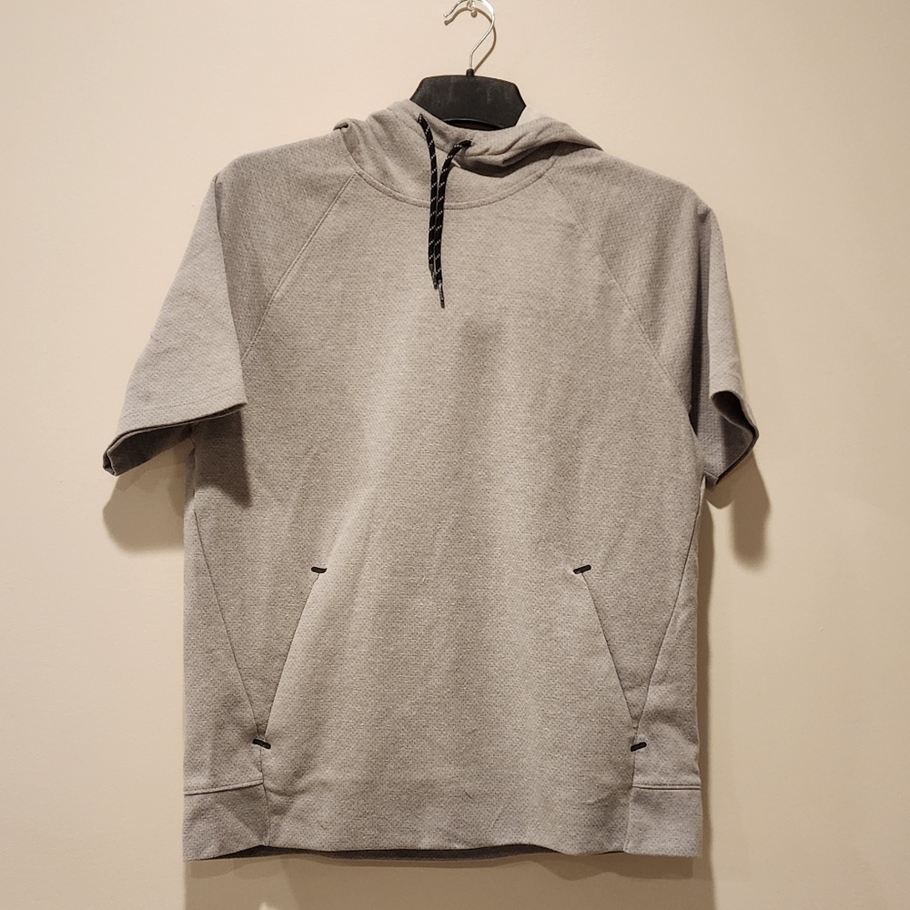 Old navy active grey hooded sweatshirt